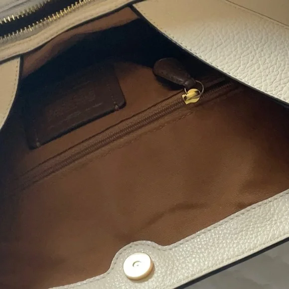 Coach  Leather Bag - Picture 7 of 9